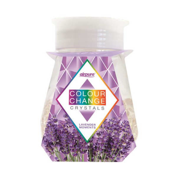 Airpure Colour Change Crystals Lavender Moments 300g - ONE CLICK SUPPLIES