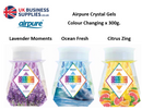 Airpure NEW Colour Changing Gel Cyrstals Air fresheners, Lavender/Citrus/Ocean {12 Mixed Offer Pack} - ONE CLICK SUPPLIES