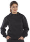 Beeswift Workwear Black Crew Necked Sweatshirt {All Sizes} - ONE CLICK SUPPLIES