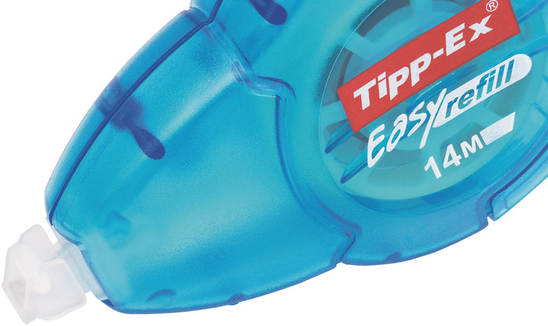 Tipp-ex Ecolutions Easy Refill Correction Tape Roller 5mmx14m (Pack 10) 87942420 - ONE CLICK SUPPLIES