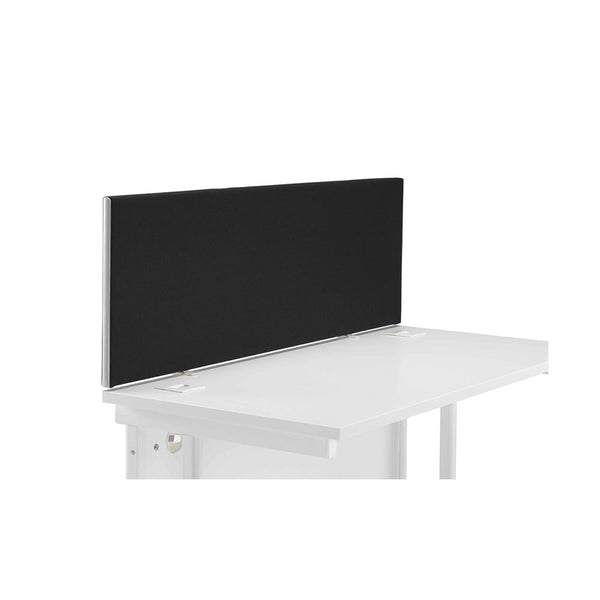 Desk Mounted Black 1400mm Privacy Screen - ONE CLICK SUPPLIES