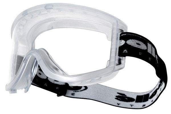 Bolle Branded Attack Goggles/Glasses Panoramic Vision & Adjustable Strap - ONE CLICK SUPPLIES