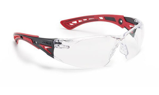Bolle RUSH+CLEAR Clear Lens Safety Glasses - ONE CLICK SUPPLIES