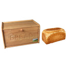 Zodiac Retro Wooden Bread Bin 39 x 24.5 x 18cm / 15 x 10 x 7" - ONE CLICK SUPPLIES