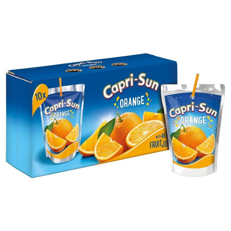 Capri-Sun Orange Juice Drinks, Pouches 10 x 200ml - ONE CLICK SUPPLIES