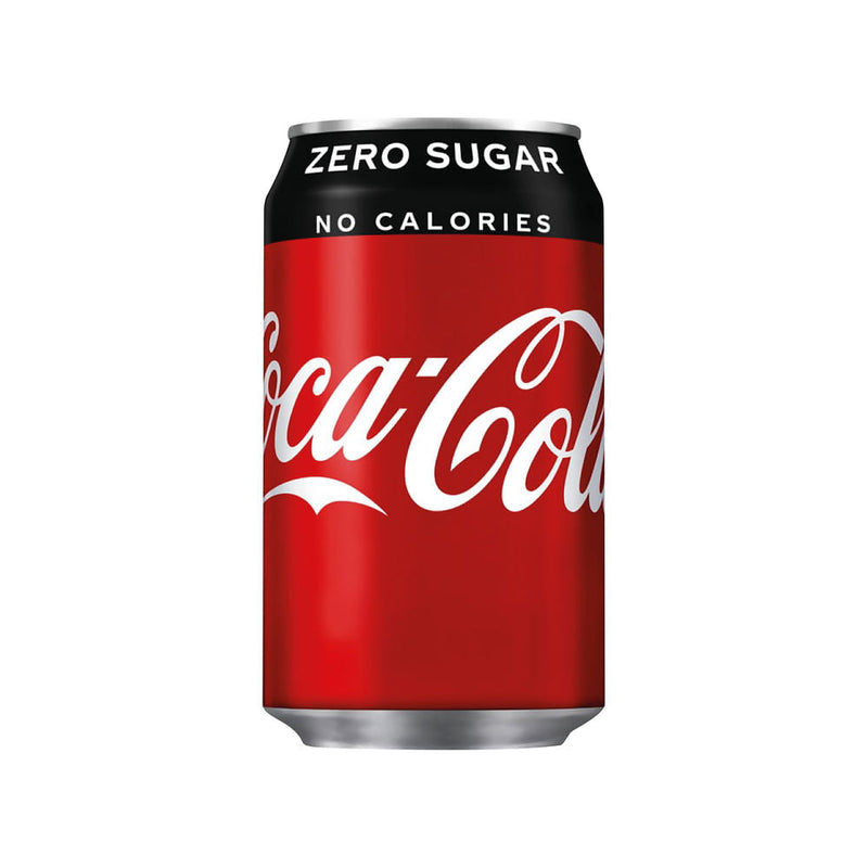 Coke Zero Soft Drink 330ml (Pack of 24) - ONE CLICK SUPPLIES