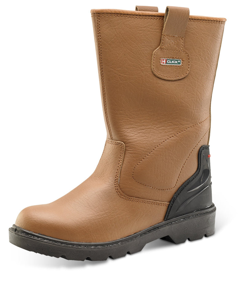 Beeswift Footwear Tan Rigger Boots ALL SIZES - ONE CLICK SUPPLIES