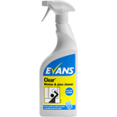 Evans Vanodine Clear Window & Glass Cleaner 750ml - ONE CLICK SUPPLIES