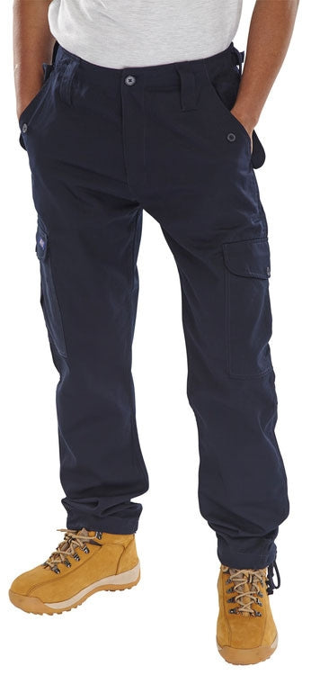 Beeswift Workwear Navy Combat Trousers (All Sizes) - ONE CLICK SUPPLIES