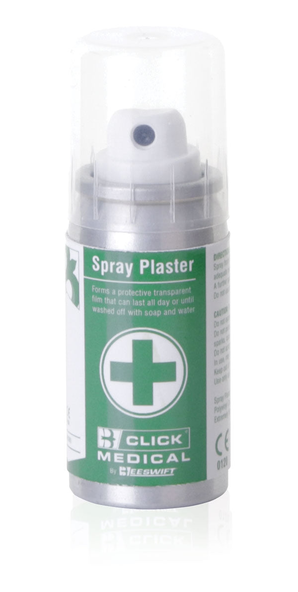 Click Medical Brilliant Instant Plaster Spray 32.5ml - ONE CLICK SUPPLIES