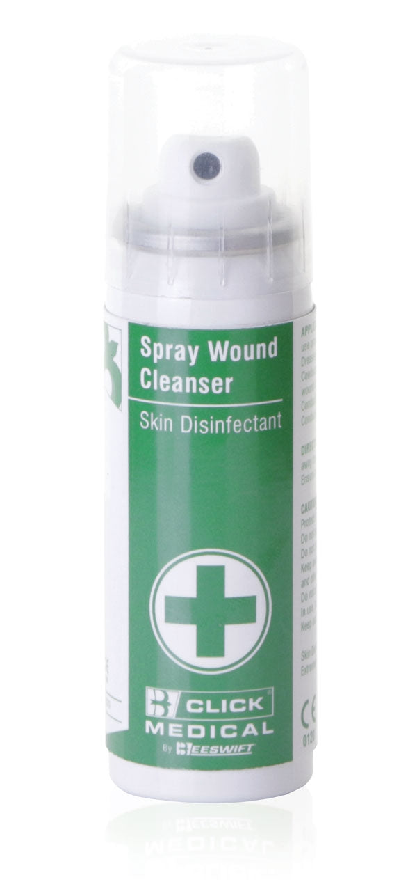 Click Medical Instant Wound Cleanser with Alcohol 70ml - ONE CLICK SUPPLIES