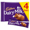 Cadbury Dairy Milk Pack 4's - ONE CLICK SUPPLIES