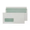 Purely Enviro DL White Window Self Seal Envelopes 500's - ONE CLICK SUPPLIES