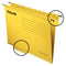 Esselte Classic A4 Suspension File Board 15mm V Base Yellow (Pack 25) 90314 - ONE CLICK SUPPLIES