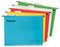 Esselte Pendaflex A4 Reinforced Suspension File Card V Base Assorted Colours (Pack 10) 93042 - ONE CLICK SUPPLIES