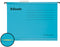 Esselte Pendaflex A4 Reinforced Suspension File Card V Base Blue (Pack 10) 93130 - ONE CLICK SUPPLIES