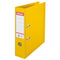 Esselte No.1 Lever Arch File Polypropylene A4 75mm Spine Width Yellow (Pack 10) 811310 - ONE CLICK SUPPLIES