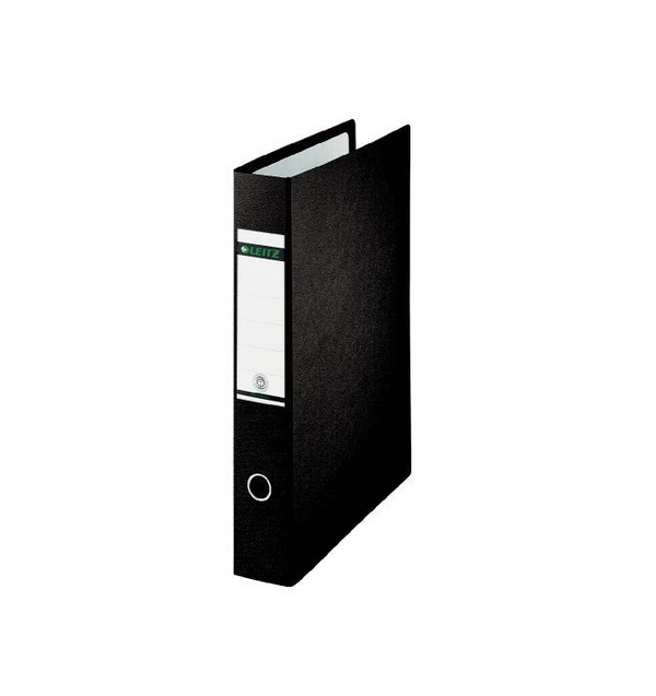Leitz Lever Arch File Paper on Board A3 77mm Spine Width Upright Black (Pack 2) 310670095 - ONE CLICK SUPPLIES