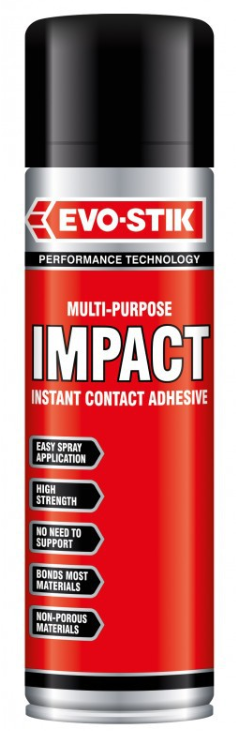 Evo-Stick Multi-Purpose Impact Adhesive Spray 500ml - ONE CLICK SUPPLIES