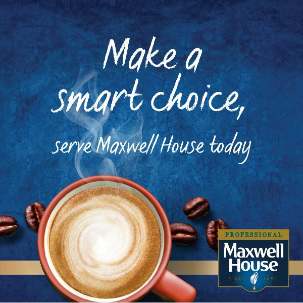 Maxwell House Mild Instant Coffee Box of 200 Sticks - ONE CLICK SUPPLIES