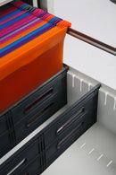 Phoenix Vertical Fire File 2 Drawer Filing Cabinet Elecronic Lock White FS2252E - ONE CLICK SUPPLIES