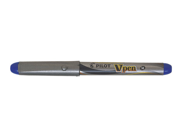 Pilot V-Pen Erasable Disposable Fountain Pen Blue (Pack 12) - 631101203 - ONE CLICK SUPPLIES