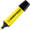 STABILO BOSS ORIGINAL Highlighter Pen Chisel Tip 2-5mm Line Yellow (Pack 10) - 70/24 - ONE CLICK SUPPLIES