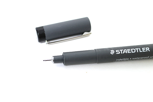 Staedtler Pigment Liner Pen 0.3mm Line Black (Pack 10) - 30803-9 - ONE CLICK SUPPLIES