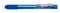 Pentel Clic Eraser Pen White with Transparent Blue Barrel (Pack 12) - ZE11T-C - ONE CLICK SUPPLIES