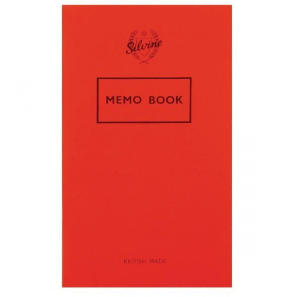 Silvine 158x99mm Memo Book Ruled 72 Pages (Pack 24) - 042F - ONE CLICK SUPPLIES