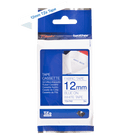 Brother Blue On White Label Tape 12mm x 3m - TZEFA3 - ONE CLICK SUPPLIES