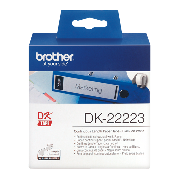 Brother Continuous Paper Roll 55mm x 30m - DK22223 - ONE CLICK SUPPLIES
