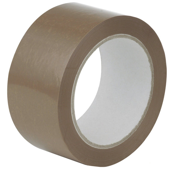 ValueX Packaging Tape 48mmx66m Brown (Pack 6) - 245101836 - ONE CLICK SUPPLIES