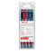 edding 361 Whiteboard Marker Bullet Tip 1mm Line Assorted Colours (Pack 4) - 4-361-4 - ONE CLICK SUPPLIES