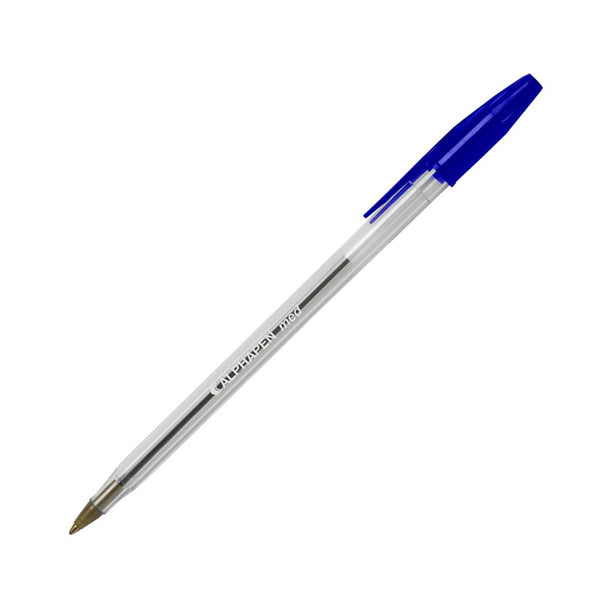 ValueX Ballpoint Pen 1.0mm Tip 0.7mm Line Blue (Pack 50) - 886003 - ONE CLICK SUPPLIES