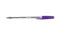 ValueX Ballpoint Pen 1.0mm Tip 0.7mm Line Violet (Pack 50) - 864017 - ONE CLICK SUPPLIES