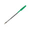 ValueX Ballpoint Pen 1.0mm Tip 0.7mm Line Green (Pack 50) - 864004 - ONE CLICK SUPPLIES