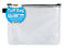 Tiger Tuff Bag Polypropylene A5 500 Micron Clear with Assorted Colour Zips - 301023 - ONE CLICK SUPPLIES
