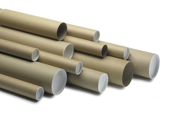 ValueX Postal Tube 450 x 75mm Brown (Pack 20) - 220371 - ONE CLICK SUPPLIES
