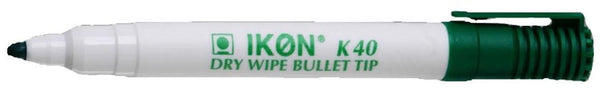 ValueX Whiteboard Marker Bullet Tip 2mm Line Green (Pack 10) - K40-04 - ONE CLICK SUPPLIES