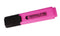 ValueX Flat Barrel Highlighter Pen Chisel Tip 1-5mm Line Pink (Pack 10) - 791008 - ONE CLICK SUPPLIES