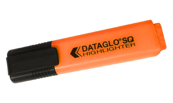 ValueX Flat Barrel Highlighter Pen Chisel Tip 1-5mm Line Orange (Pack 10) - 791015 - ONE CLICK SUPPLIES