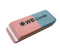 ValueX Combi Eraser Blue/Red (Pack 40) - 792600 - ONE CLICK SUPPLIES