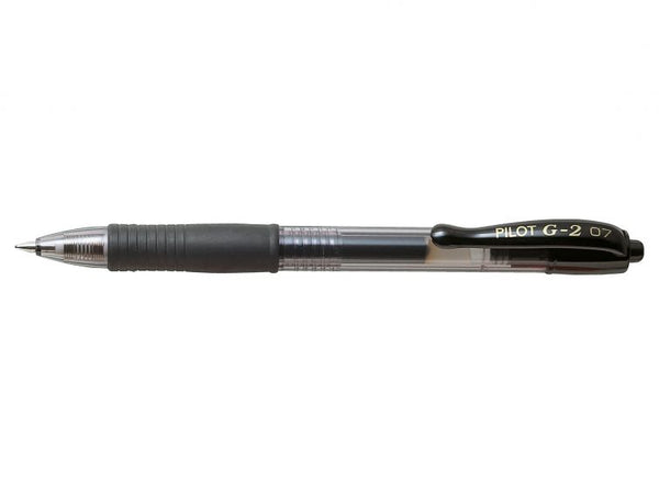 Pilot G-207 Retractable Gel Rollerball Pen 0.7mm Tip 0.39mm Line Black (Pack 20) - 3131910516460 - ONE CLICK SUPPLIES