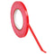 ValueX PVC Bag Neck Tape 9mmx66m Red (Pack 6) - 221491 - ONE CLICK SUPPLIES