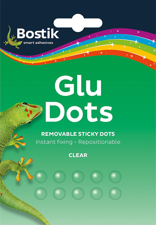 Bostik Removable Glu Dots 64 Dots (Pack 12) - 30800951 - ONE CLICK SUPPLIES