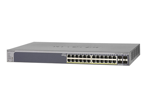 24 Port Gbit PoE Pro Switch with 4x SFP - ONE CLICK SUPPLIES