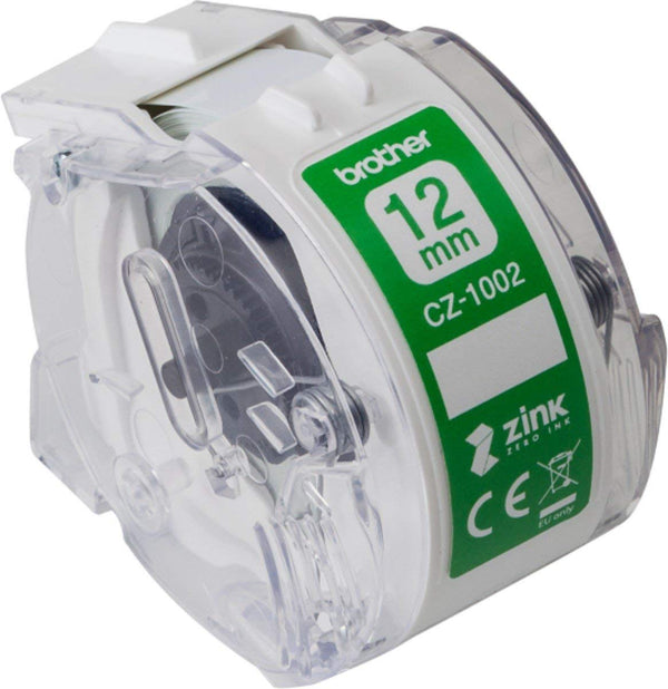 Brother Continuous Label Roll 12mm x 5m - CZ1002 - ONE CLICK SUPPLIES