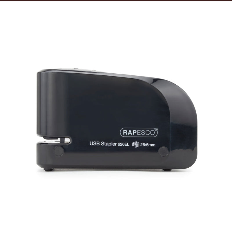 Rapesco 626EL Automatic Stapler USB Electric/Battery 15 Sheet Black - 1454 - ONE CLICK SUPPLIES