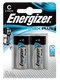 Energizer Max Plus C Alkaline Batteries (Pack 2) - E301324203 - ONE CLICK SUPPLIES